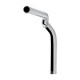 Biltwell Tyson XL kierownica pullback 10" chromowana z otworami 82-22 H-D (wyłączając 08-22 z e-throttle) z odległością ś