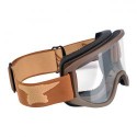 Czekoladowe gogle Biltwell Moto 2.0 Script