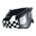 Gogle Biltwell Moto 2.0 Checkers czarno-białe