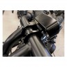 Killer Custom, uchwyty obudowy prędkościomierza. 1" Czarny 18-24 M8 Softail z kierownicą o średnicy 1"