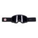 Gogle Roeg Peruna Blackout czarno-czarny pasek