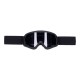 Gogle Roeg Peruna Midnight 2 czarno-czarny pasek