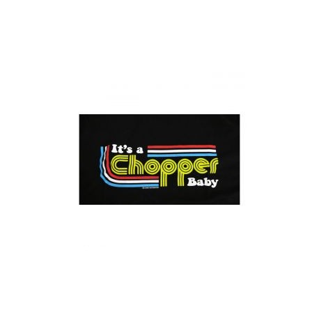 13 1/2 It's a Chopper Baby T-shirt męski czarny