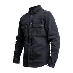 John Doe Motorshirt XTM® denim czarny