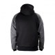 Bluza z kapturem John Doe Zip 2 kolor czarny/szary