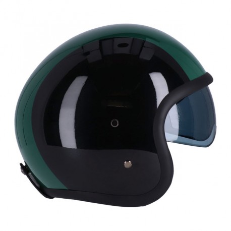 Kask Roeg Jett w kolorze wyścigowej zieleni, rozmiar L.