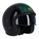 Kask Roeg Jett w kolorze wyścigowej zieleni, rozmiar L.