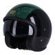 Kask Roeg Jett w kolorze wyścigowej zieleni, rozmiar L.