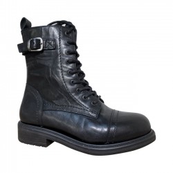 Buty damskie John Doe Jackie High w kolorze czarnym