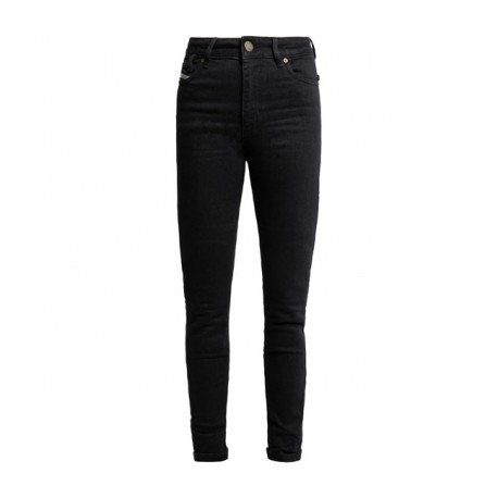 Jeansy damskie John Doe Jane High Mono czarne, surowe