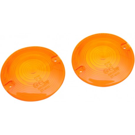 LENS T/S FLHT AMBR DOT - "KIERUNKOWSKAZ PRZÓD FLHT AMBR DOT"