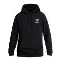 Czarna bluza z kapturem John Doe Snake II