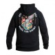 Czarna bluza z kapturem John Doe Snake II