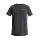 T-shirt John Doe Snake on Fire wyblakły czarny