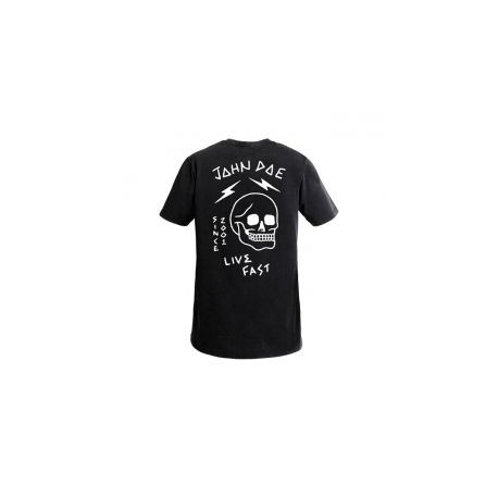 Czarna koszulka John Doe Live fast Skull