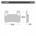 Klocki hamulcowe przednie Moto-Master RoadPro. Ceramiczne przednie: 15-23 Softail 08-12(NU)XR1200