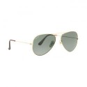 Okulary przeciwsłoneczne John Doe Aviator Shiny Gold