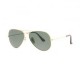 Okulary przeciwsłoneczne John Doe Aviator Shiny Gold