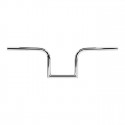 Kierownica Biltwell 1" Frisco chromowana 82-22 H-D (z wyjątkiem 08-22 e-throttle) z podniesieniem 1" ID (NU)