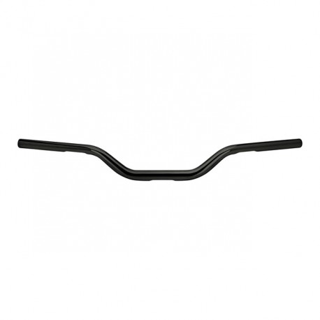 Kierownica Biltwell 1" Tracker Mid 1-1/8" O/S czarna 82-22 H-D (z wyjątkiem modeli z e-throttle od 08-22) z podnosnikami o śre