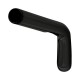 Kierownica Biltwell 1" Tracker Mid 1-1/8" O/S czarna 82-22 H-D (z wyjątkiem modeli z e-throttle od 08-22) z podnosnikami o śre