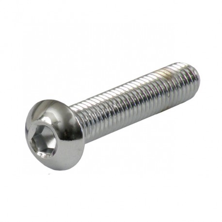 ŚRUBA GŁOWICZKOWA M8 X 10MM, CHROM