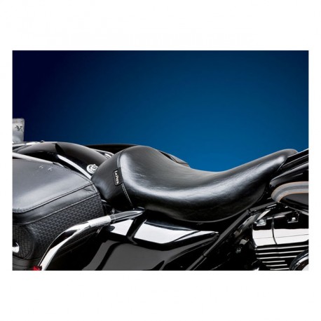 LePera, siodło Bare Bones solo. Gładkie 97-01 FLHR Road King (NU)