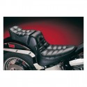 LePera, siedzenie Regal 2-up. Plisowane siedzenie dla modeli Softail 84-99 z oponą tylnej o szerokości do 150 mm (NU).