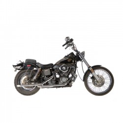 Paughco, tłumiki drag (40 cali). Chromowany 71-84 Shovel (NU).