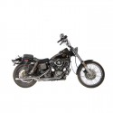 Paughco, tłumiki drag (40 cali). Chromowany 71-84 Shovel (NU).