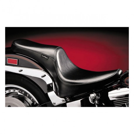 LePera, siedzenie Silhouette Deluxe 2-up 00-17 Softail z oponą tylnej o szerokości do 150 mm (z wyjątkiem Deuce) (NU)