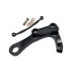 Arlen Ness, tylny wspornik zacisku M8 Softail. Wszystko czarne