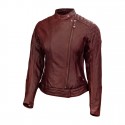 Damska kurtka Roland Sands Riot w kolorze oxblood