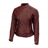 Damska kurtka Roland Sands Riot w kolorze oxblood