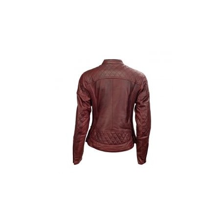 Damska kurtka Roland Sands Riot w kolorze oxblood