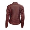 Damska kurtka Roland Sands Riot w kolorze oxblood