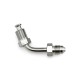 Goodridge, adapter hamulca ABS z przodu. Chrom