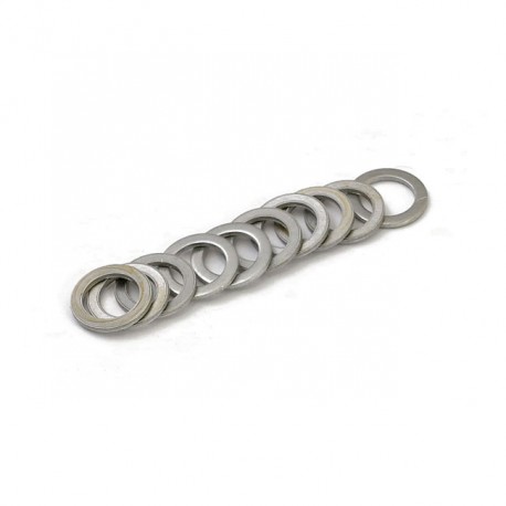 Podkładki przewodów hamulcowych Goodridge, 3/8" (10mm). Aluminiowe