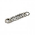 Podkładki przewodów hamulcowych Goodridge, 3/8" (10mm). Aluminiowe