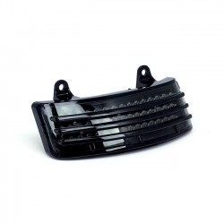 Custom Dynamics, końcówka tylnego błotnika Tri-Bar LED. Soczewka przydymiona