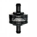 Filtr paliwa Golan Super mini 5/16" (8 mm). Czarny anodowany