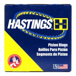 Hastings, zestaw pierścieni tłokowych o średnicy 3-1/2". Chr/Moly. STD
