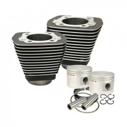 S&S, zestaw cylindrów i tłoków 80"/1340 cm3. Czarny