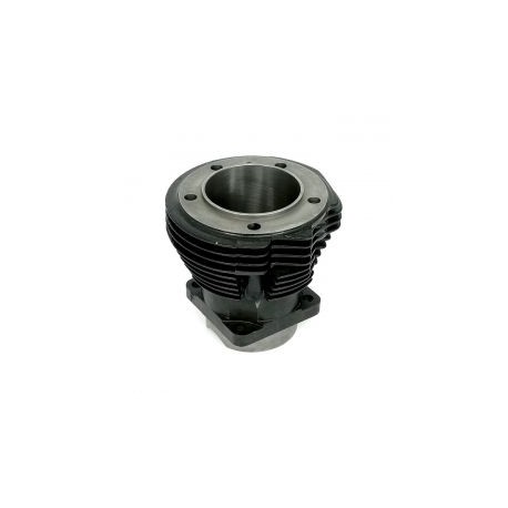 Cylinder z dużą średnicą 3-5/8" z przodu, czarny