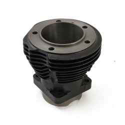 Cylinder łopatkowy o dużej średnicy 3-5/8" z tyłu, czarny
