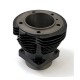 +.200" 3-5/8" Big Bore Cylinder z łopatą, czarny