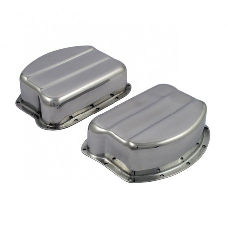 Paughco, osłony rockerów. Aluminium w stylu OEM. Błyszczący