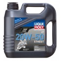 Olej silnikowy 4T 20W50 LIQUI MOLY Street 4l 4T, API SL JASO MA-2 Mineralny