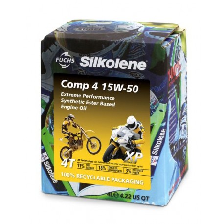 Olej silnikowy Silkolene COMP 4 15W50 - XP, 1 L, syntetyczny na bazie estrów