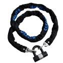 Łańcuch z zapięciem Heavy Duty OXFORD kolor czarny 2000mm